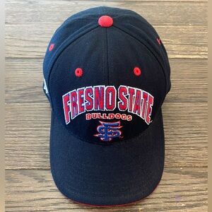 Fresno State University Hat Cap Adjustable Wool Blend Bulldogs California CSU